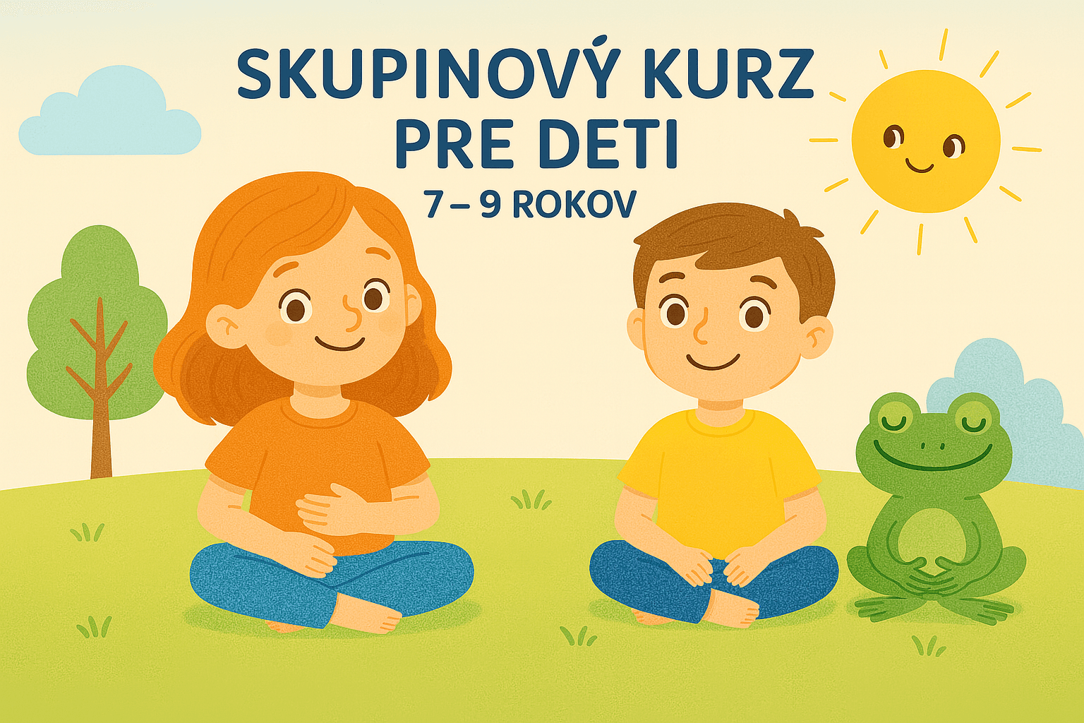 🌈 Skupinový Mindfulness Kurz pre Deti (7 – 9 rokov)