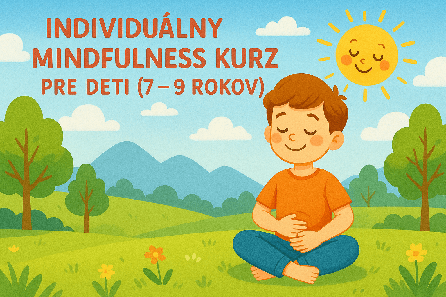 🌟 Individuálny Mindfulness Kurz pre Deti (7 – 9 rokov)